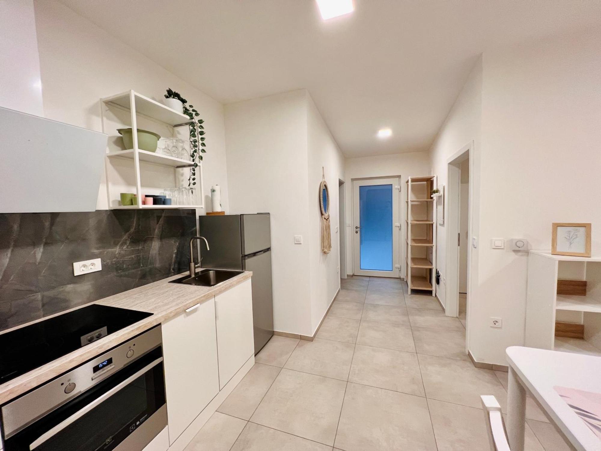 Sunny App Apartment Ljubljana Bagian luar foto